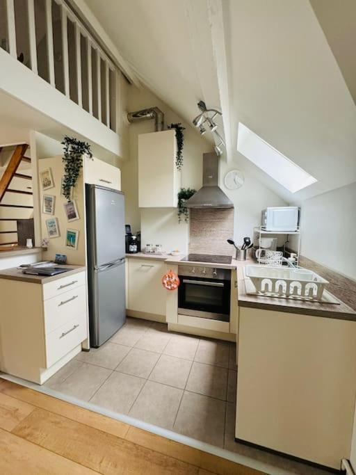 Appartement Quartier Centre Historique カーン エクステリア 写真